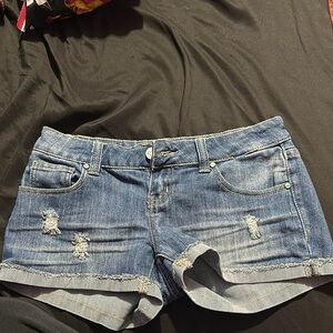 Denim Blue Women's Shorts